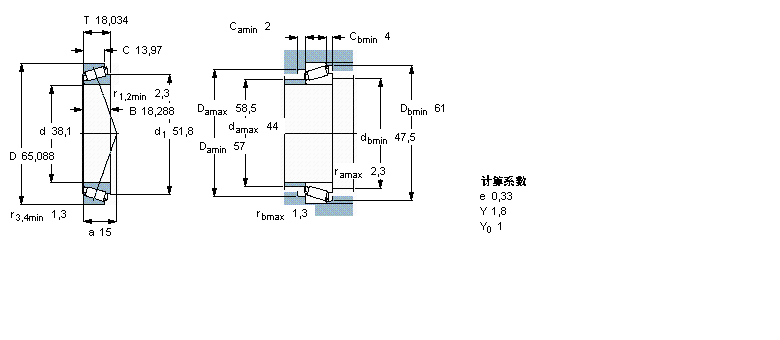 SKF 圓錐滾子軸承, 單列, 英制軸承LM29748/710/Q樣本圖片