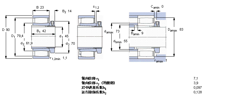SKF CARB圓環(huán)滾子軸承, 帶緊定套的, 滿C2210KV+H310E樣本圖片